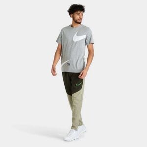 NEW Nike Men’s Green and Gray Joggers Neon Green Hi Vis Accents Large